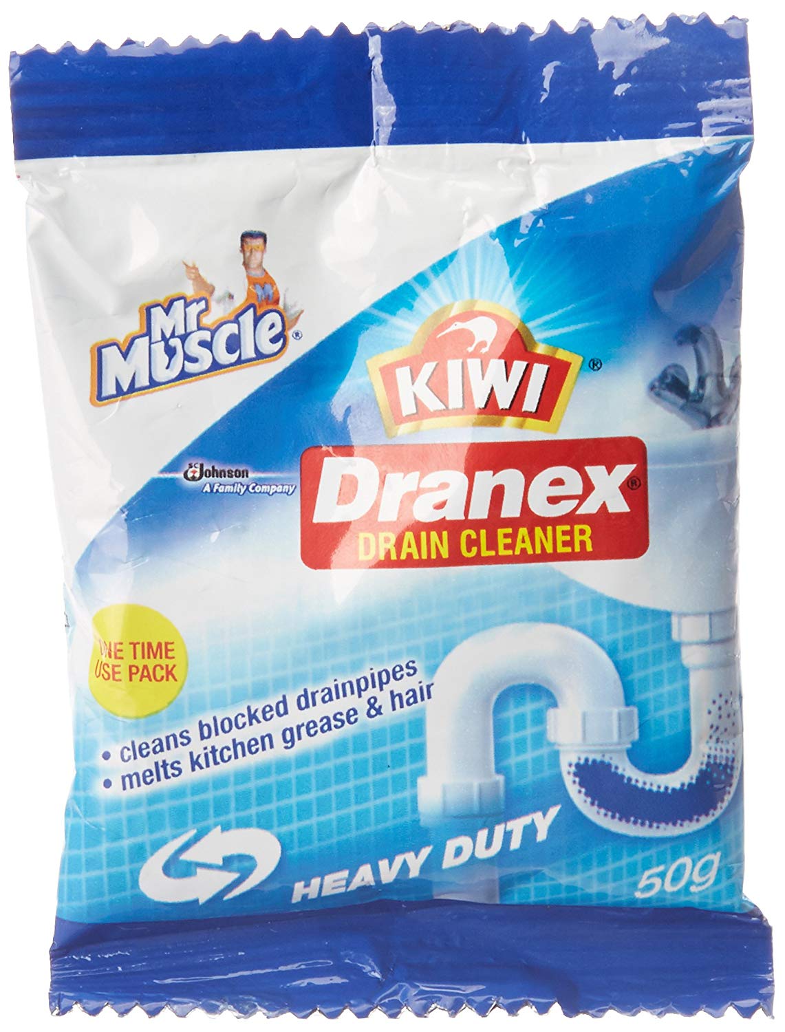 Mr Muscle Kiwi Drainex Drain Cleaner 50 G