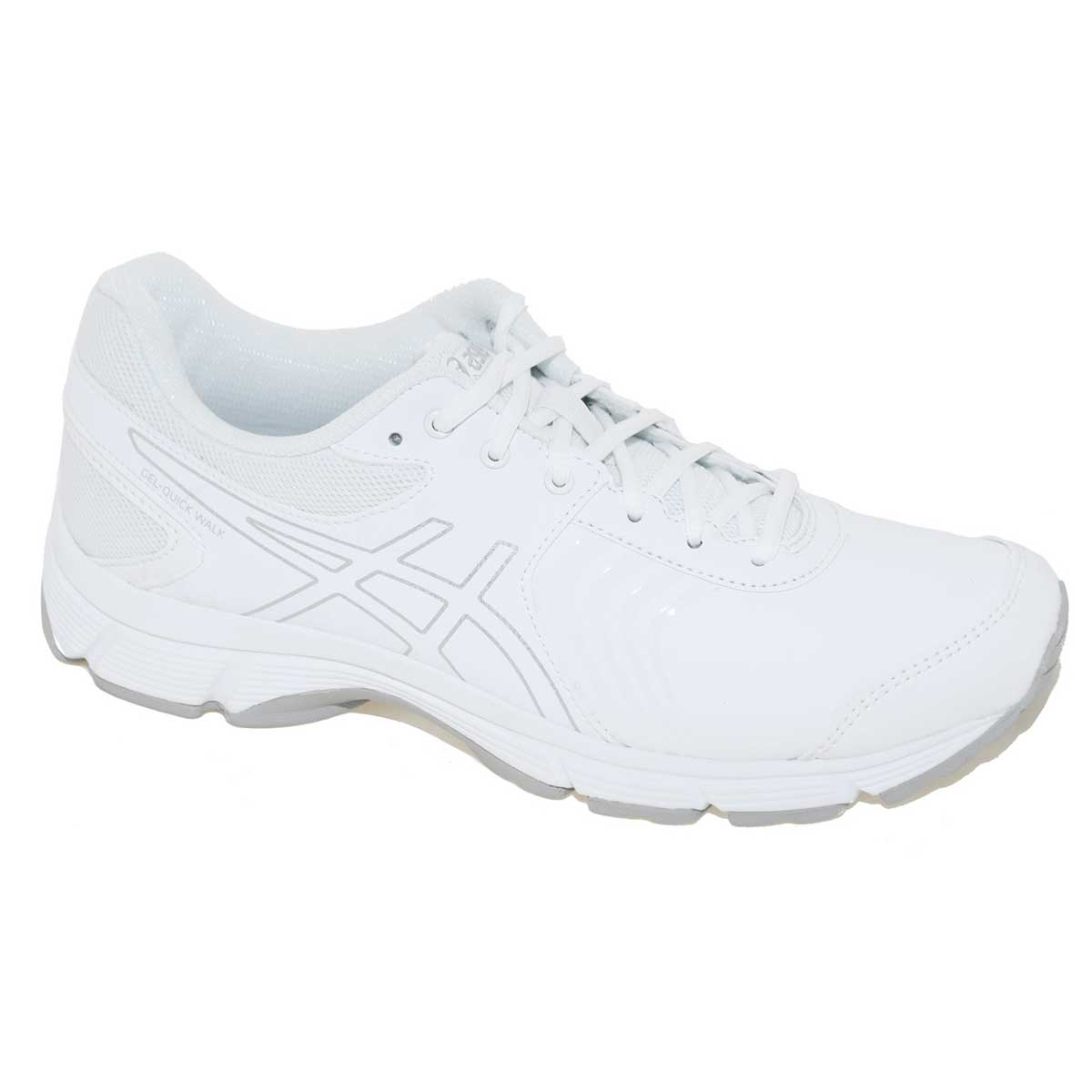 womens asics white