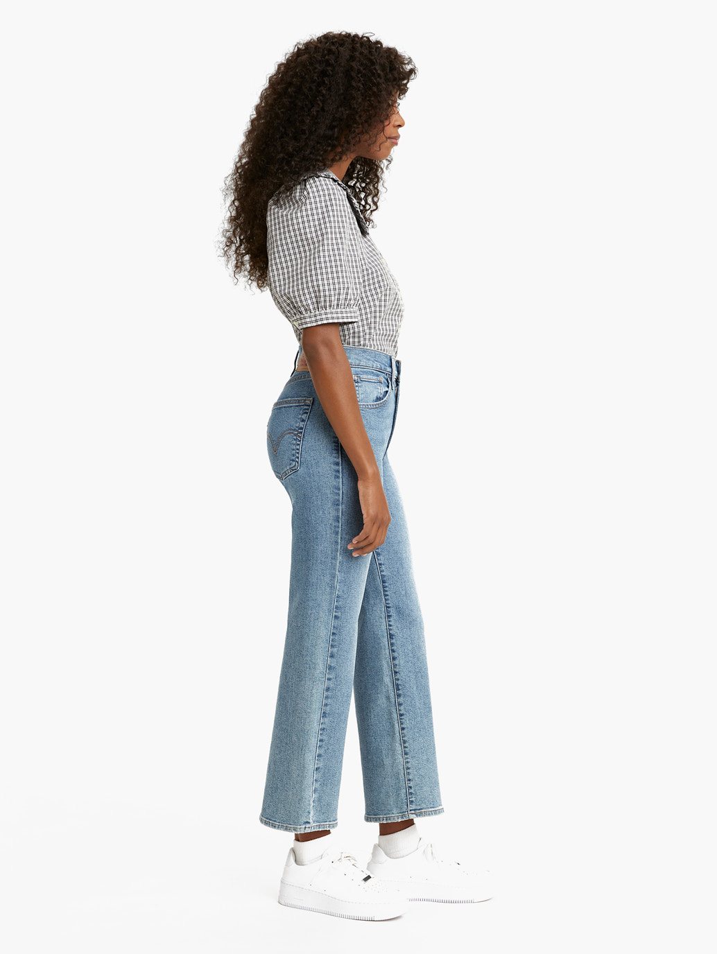 levi's cropped high waist