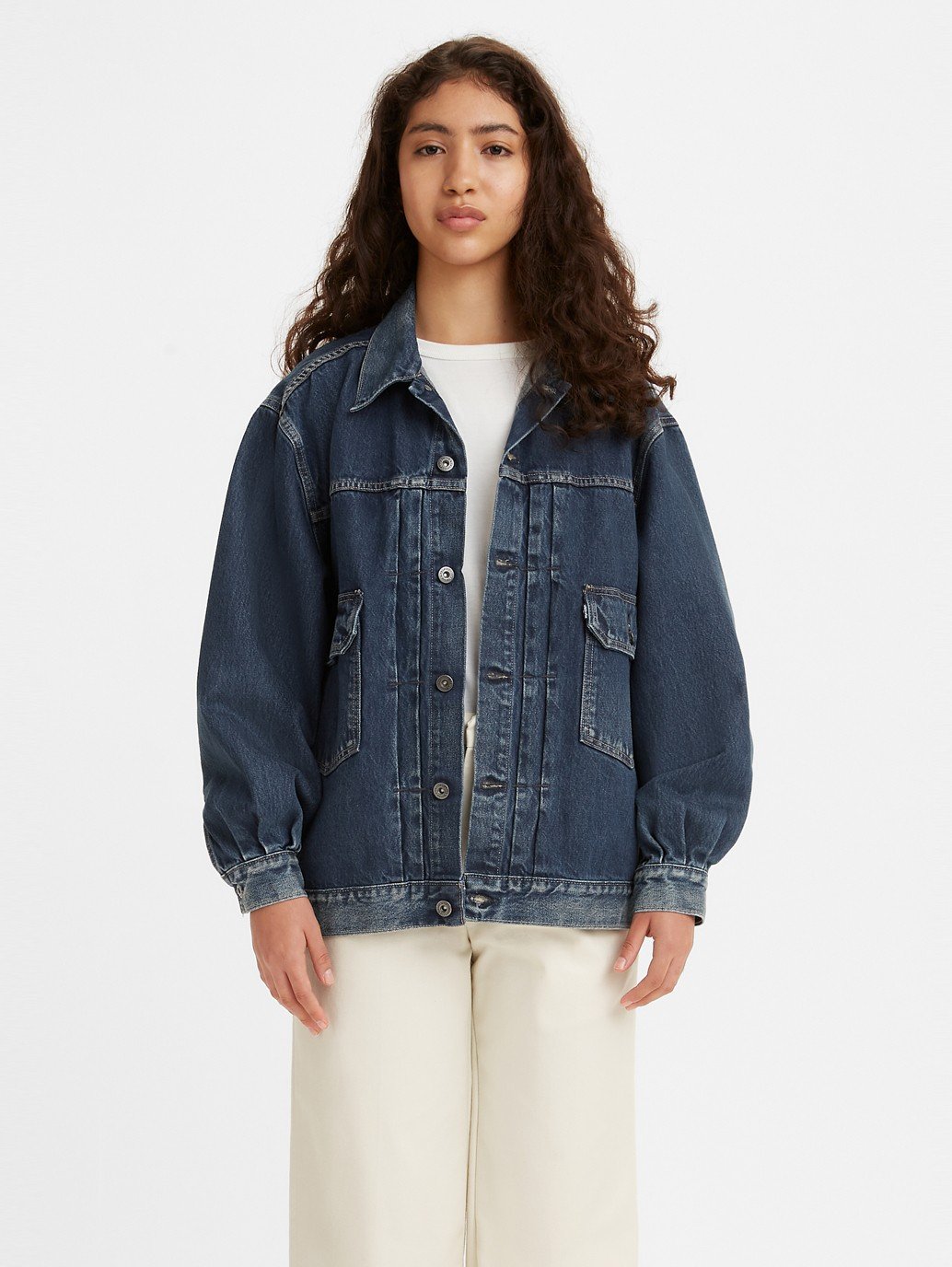 Buy Levi's® Made & Crafted® Women's Tucked Type II Trucker Jacket | Levi's®  Official Online Store PH