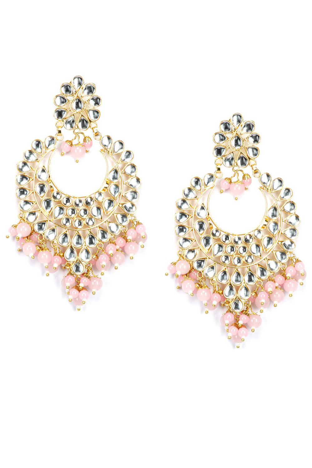 Pink Pitch Indian Jewellery Designer Earrings Online