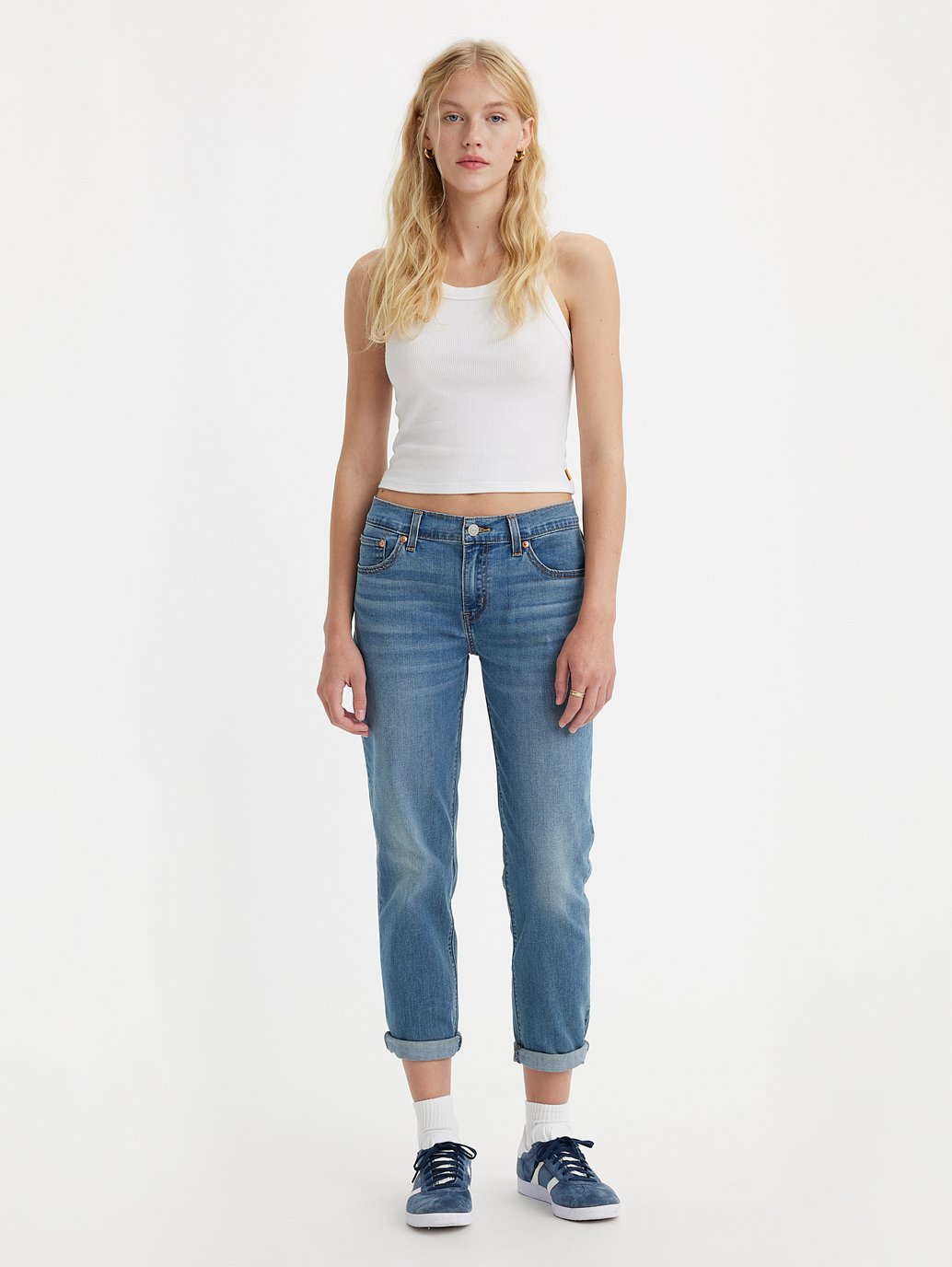 Buy Levi's® Women's Mid-Rise Boyfriend Jeans | Levis® Official Online Store  MY