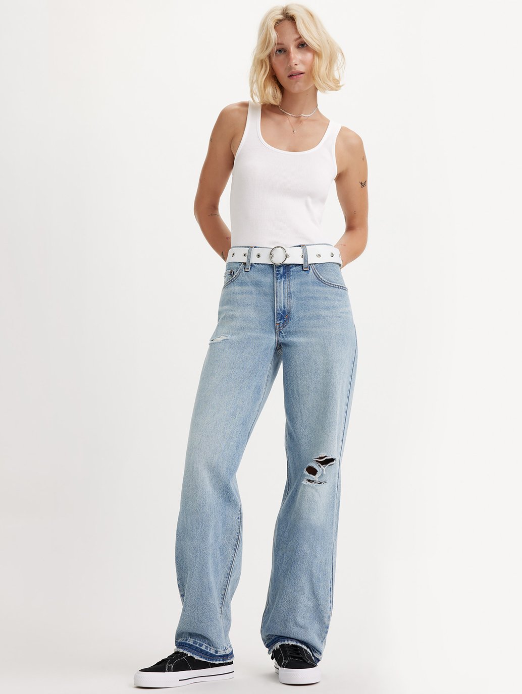 Levi's® 女士Baggy Dad 牛仔褲| 女裝