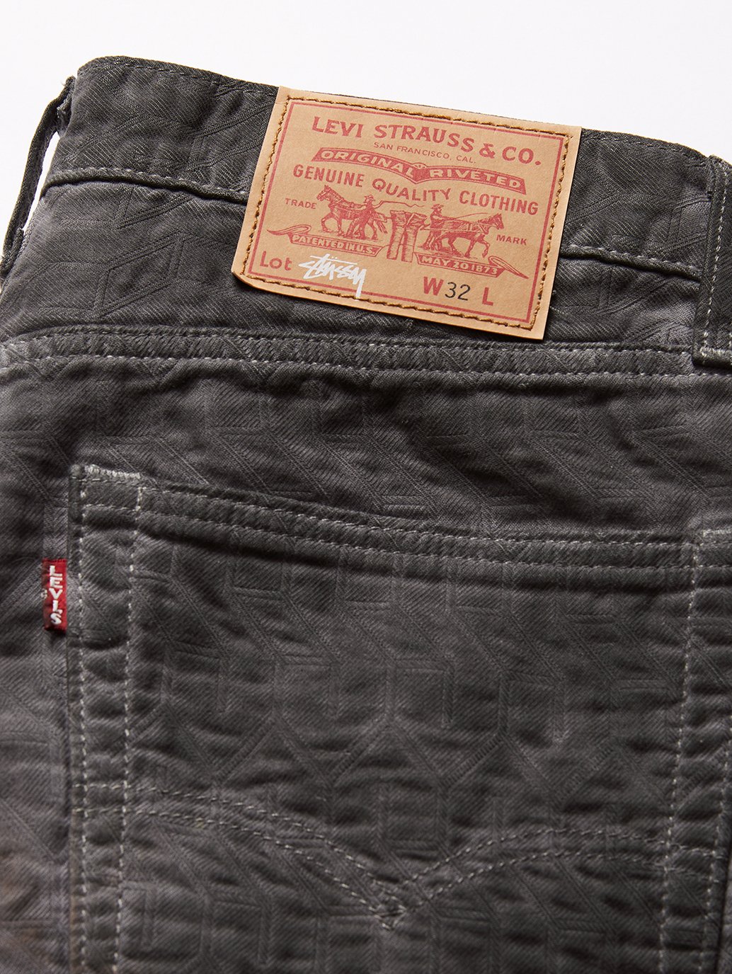 Buy Stussy & Levi's® Men's 501® Original Jacquard Jeans| Levi's