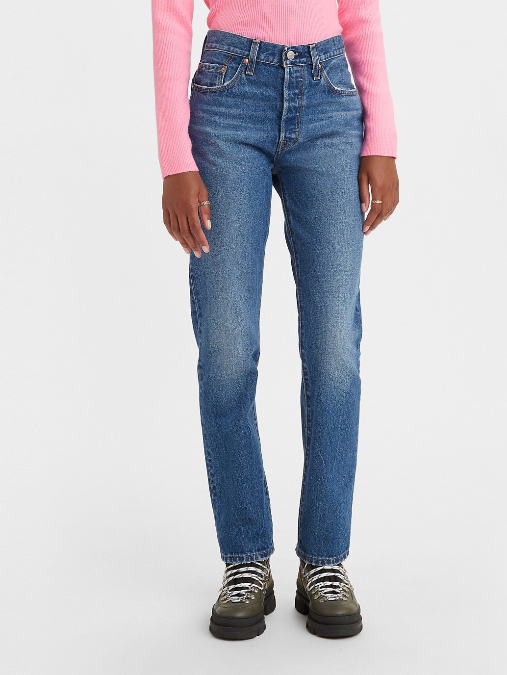 Top 71+ imagen levi’s regular fit jeans womens