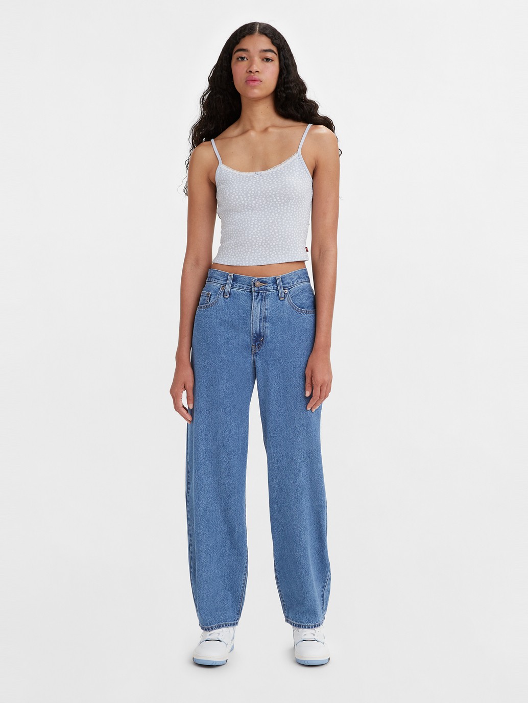 Baggy Dad Jeans - Blue