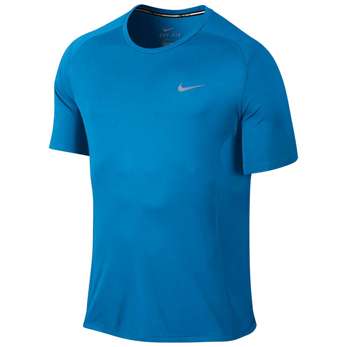 Buy Nike Dri fit Round Neck T-Shirt (Blue) Online in India