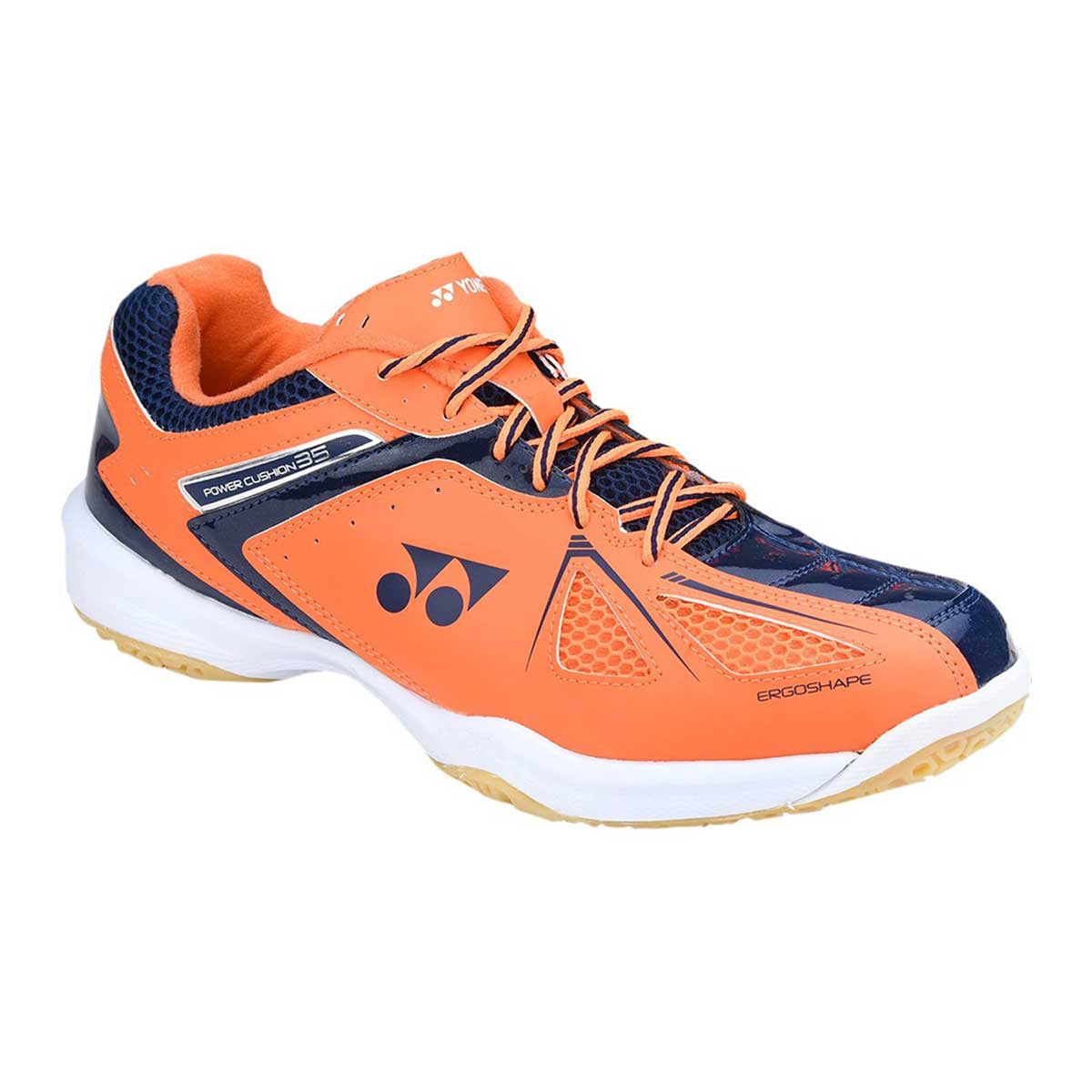 Buy YONEX SHB 35 EX Badminton Shoes (Orange) Online India