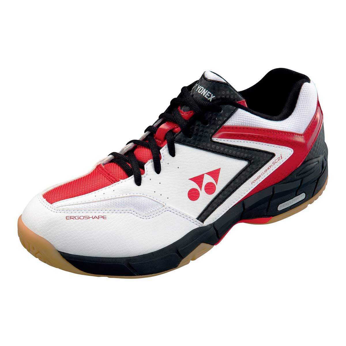 Buy YONEX SHB SC2 IEX Badminton Shoes (Black / Red) Online India