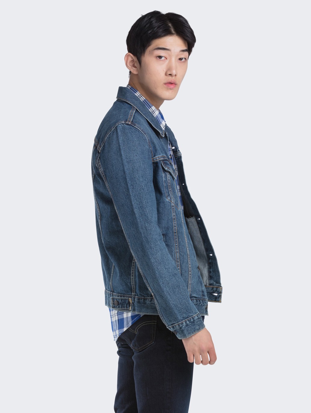 levi's jacket jeans