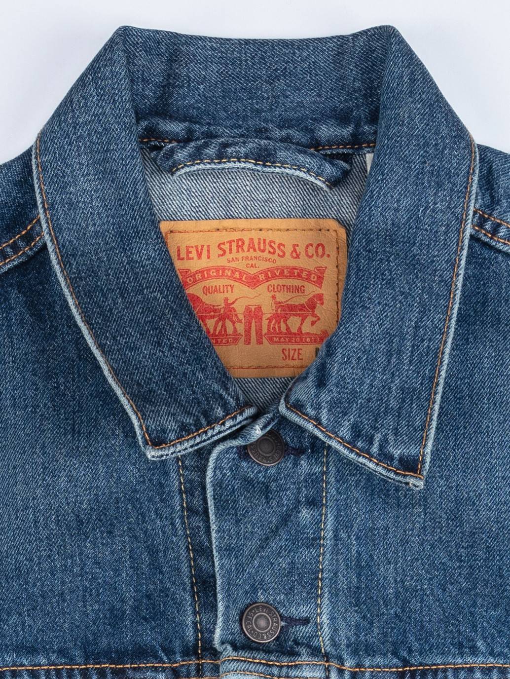 levi's denim trucker jacket