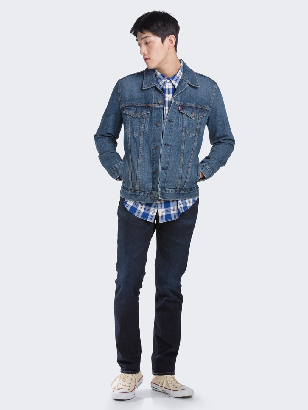 levi's jacket jeans