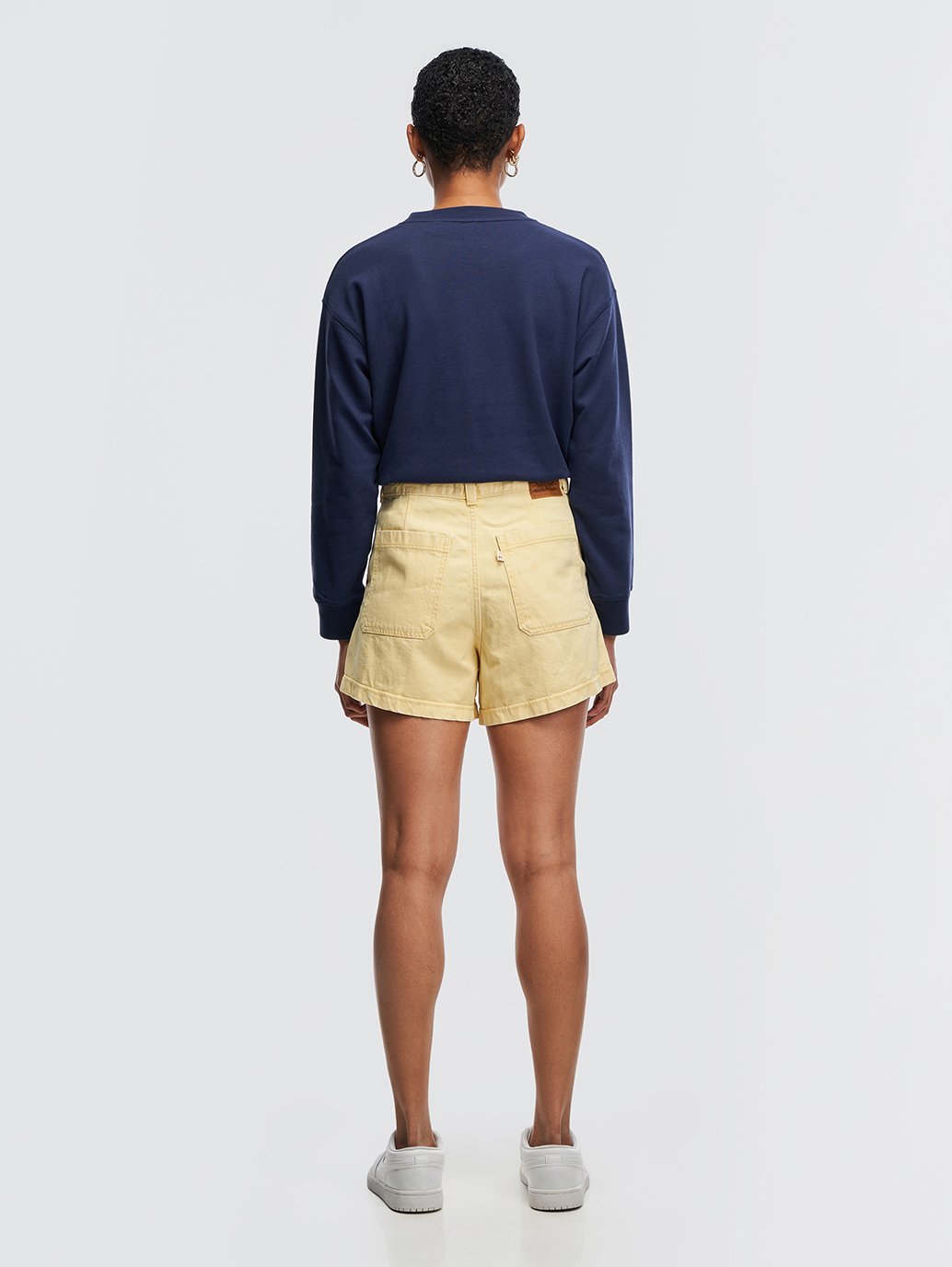 levi's women's high loose shorts