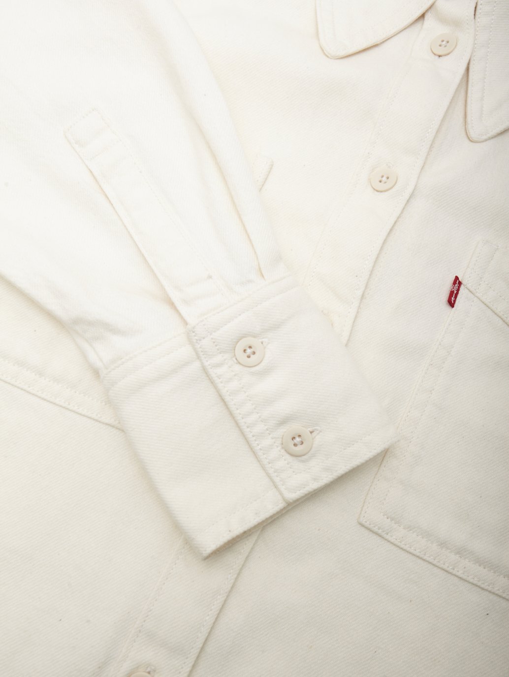 white denim shirt levis